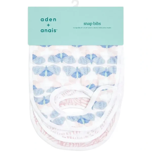 Aden Anais Deco 3 Pack Classic Snap Bibs - cutbabycare.com | baby boutique & care hub