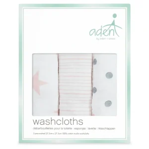 Aden Doll 3-Pack Aden Washcloths - cutbabycare.com | baby boutique & care hub