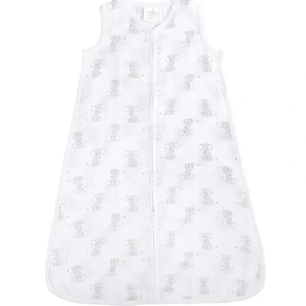 aden+anais Safari Babes Elephant 1.0 TOG Sleeping Bag Grey (S, M, L) - cutbabycare.com | baby boutique & care hub