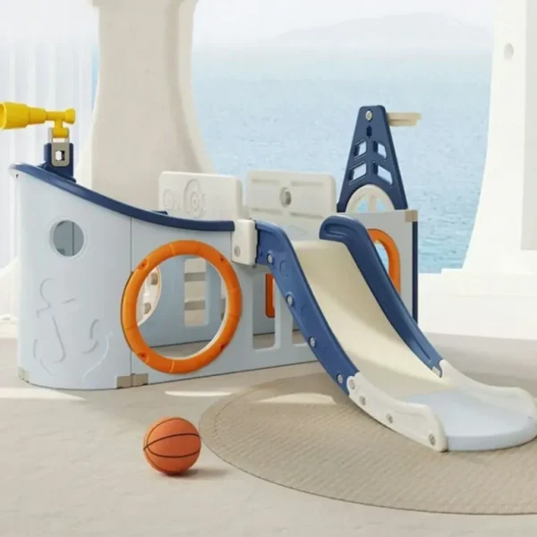 All 4 Kids Hunter Pirate Ship Baby Slider Play Center - cutbabycare.com | baby boutique & care hub