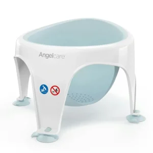 Angelcare AC586 Baby Bath Soft Touch Ring Seat - Light Aqua - cutbabycare.com | baby boutique & care hub