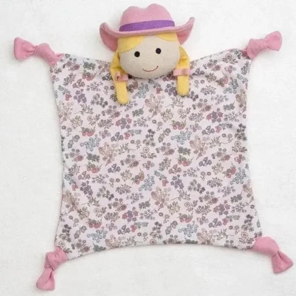 Apple Park Organic Luxury Suzie Sunshine Blankie - cutbabycare.com | baby boutique & care hub