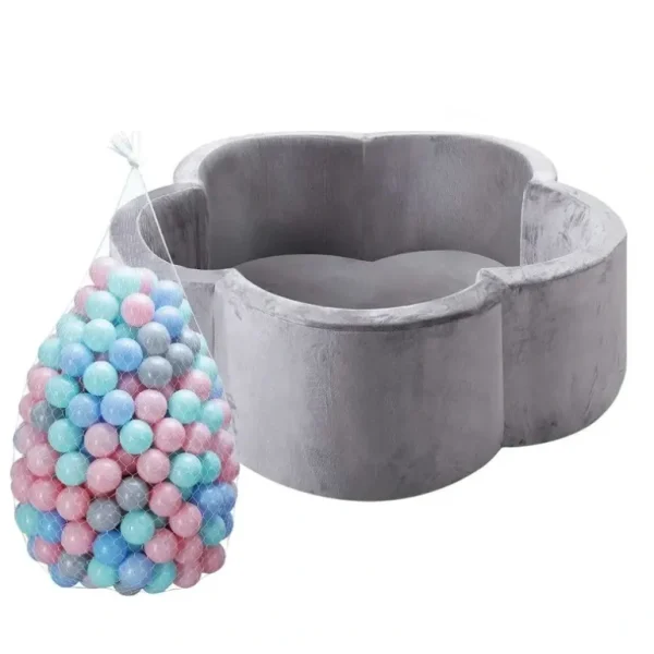 Ausway Foam Ball Pit Toy Pool Children Soft Baby Playpen Fence Kids Play Area Activity Centre Babyroom Decoration 300pcs Indoor - cutbabycare.com | baby boutique & care hub