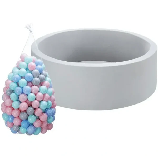 Ausway Foam Ball Pit Toy Pool Childrens Softplay Playpen Fence Play Area Activity Centre Babyroom Decoration 300pcs Ocean Balls Indoor Outdoor - cutbabycare.com | baby boutique & care hub