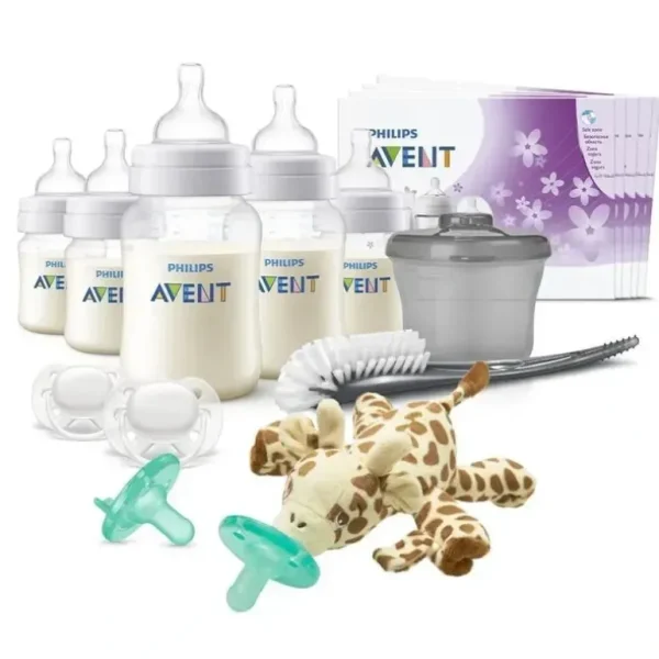 Avent - Anti-Colic Baby Bottle With Airfree Vent Essentials Gift Set - cutbabycare.com | baby boutique & care hub