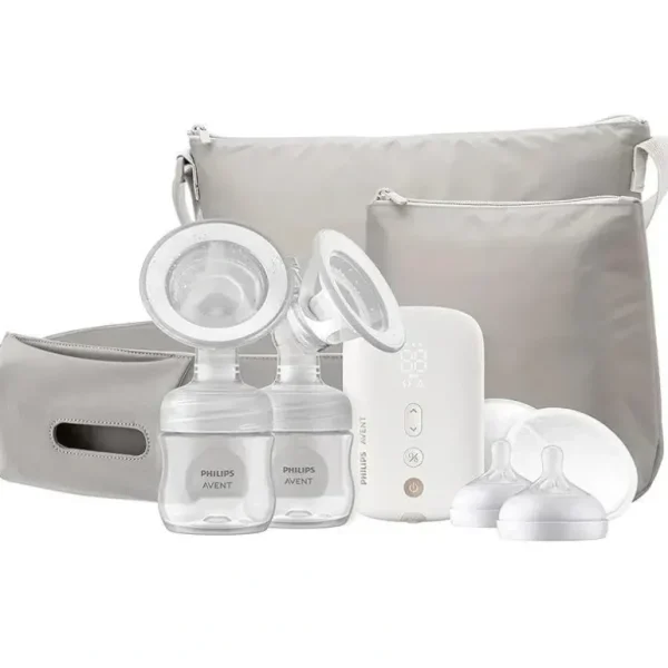 Avent - Electric Double Breast Pump, White with Travel Bag - cutbabycare.com | baby boutique & care hub