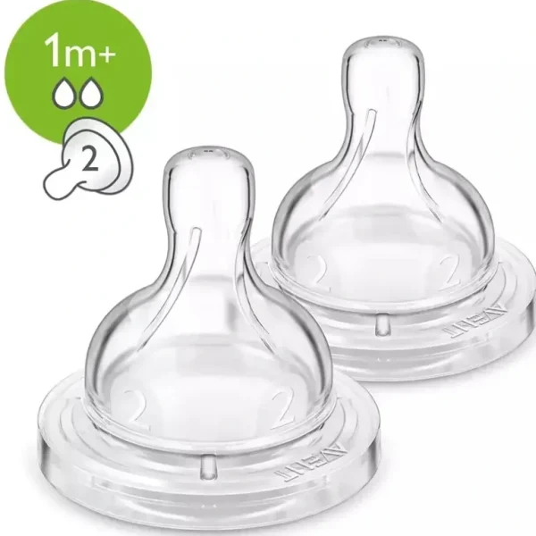 Avent Anti Colic Slow Flow Teat 2Pk - cutbabycare.com | baby boutique & care hub