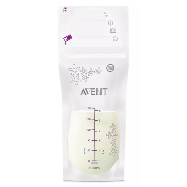 Avent Breast Milk Bag 25Pk 180ML - cutbabycare.com | baby boutique & care hub