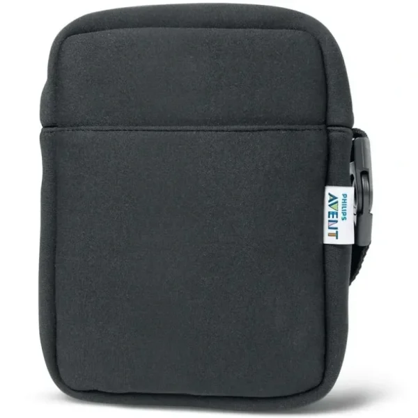 Avent Neoprene ThermaBag Warmer Baby Bottle Insulated/Thermo Bag Hot/Cold Black - cutbabycare.com | baby boutique & care hub