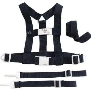 Baby Buddy - Deluxe Security Harness, Black - cutbabycare.com | baby boutique & care hub