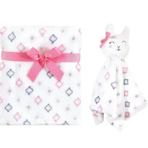 Baby Vision - Hudson Baby Plush Blanket with Security Blanket, Llama Face - cutbabycare.com | baby boutique & care hub