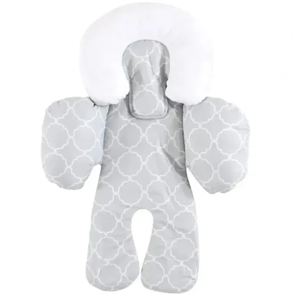 Baby Vision - Hudson Baby Unisex Baby Car Seat Body Support Insert, Gray Trellis, One Size - cutbabycare.com | baby boutique & care hub