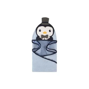 Baby Vision Animal Hooded Towel, Handsome Penguin - cutbabycare.com | baby boutique & care hub