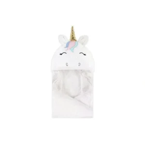 Baby Vision Animal Hooded Towel, Modern Unicorn - cutbabycare.com | baby boutique & care hub