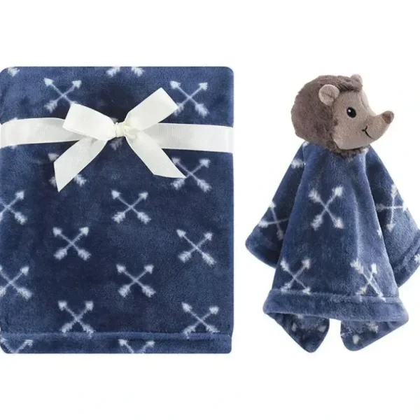 Baby Vision Security Blanket And Blanket Blanket, Hedgehog - cutbabycare.com | baby boutique & care hub