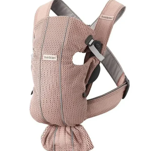 Babybjorn - Baby Carrier Mini 3D Mesh, Dusty Pink - cutbabycare.com | baby boutique & care hub