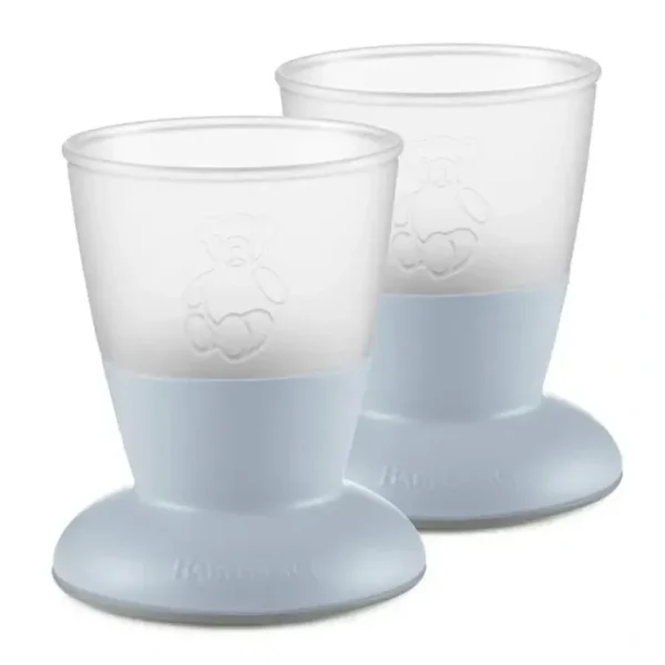 BabyBjorn - 2Pk Baby Cup, Powder Blue - cutbabycare.com | baby boutique & care hub