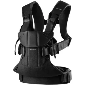 BabyBjrn Baby Carrier One, Cotton, Black, One Size - cutbabycare.com | baby boutique & care hub
