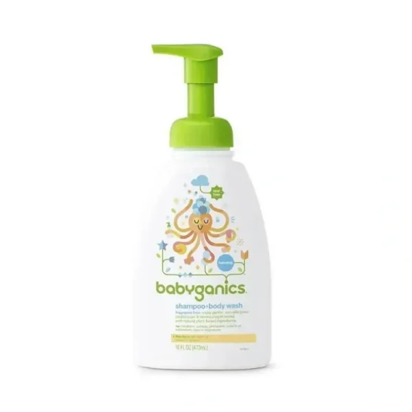 Babyganics - Shampoo + Body Wash 16Oz - cutbabycare.com | baby boutique & care hub