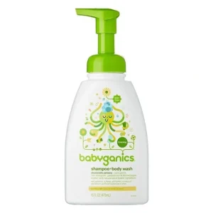 Babyganics Shampoo & Body Wash Chamomile Verbena 16 Oz - cutbabycare.com | baby boutique & care hub