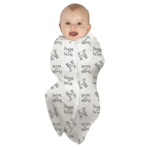babystudio swaddlepouch cotton large (3-9m) - hugs equals love - cutbabycare.com | baby boutique & care hub