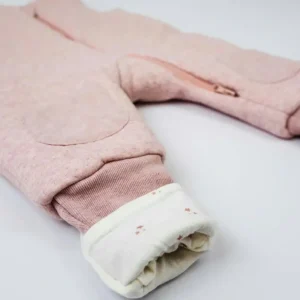 babystudio warmies cotton with arms and legs 3.0 tog - Dusty Pink - cutbabycare.com | baby boutique & care hub