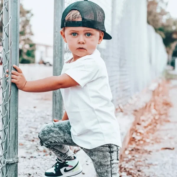 BASIC TEE - WHITE - cutbabycare.com | baby boutique & care hub