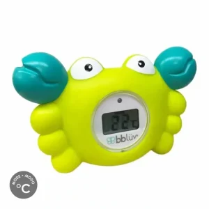 Bbluv Krab 3-in-1 Thermometer & Bath Toy - cutbabycare.com | baby boutique & care hub