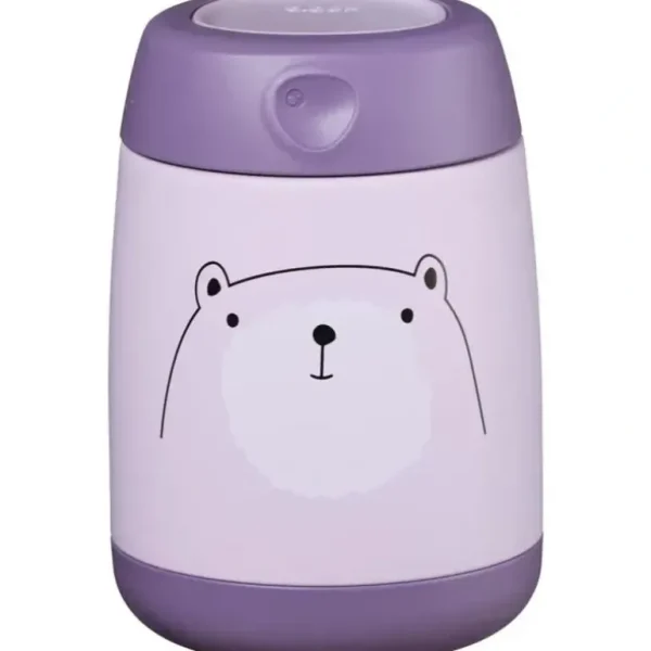 B.box - Bear Hugs Insulated Food Jar Mini - cutbabycare.com | baby boutique & care hub