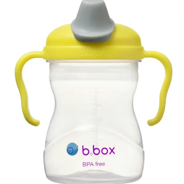 b.box Spout Cup 240ml Lemon - cutbabycare.com | baby boutique & care hub