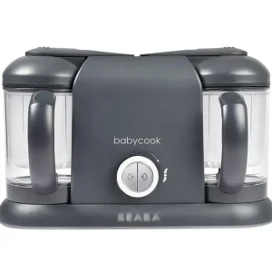 Beaba - Babycook Duo 4 in 1 Baby Food Maker, Charcoal - cutbabycare.com | baby boutique & care hub