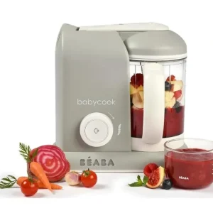 Beaba - Babycook Solo 4 in 1 Baby Food Maker, Cloud - cutbabycare.com | baby boutique & care hub