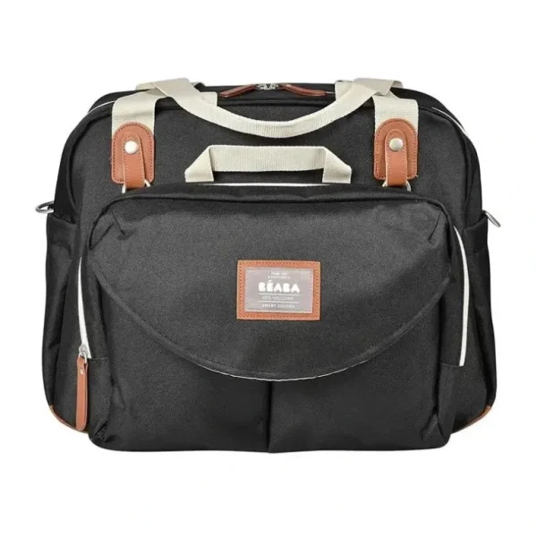 Beaba - Geneva Diaper Bag, Multifunction Baby Diaper Bag, Black - cutbabycare.com | baby boutique & care hub