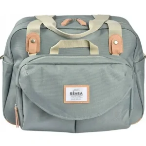 Beaba - Geneva Diaper Bag Sage - cutbabycare.com | baby boutique & care hub