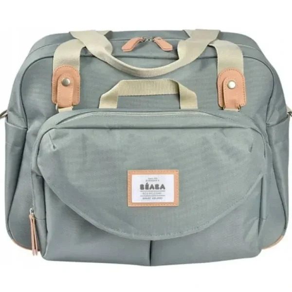 Beaba - Geneva Diaper Bag Sage - cutbabycare.com | baby boutique & care hub