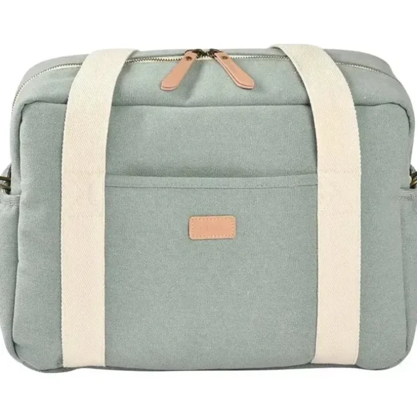 Beaba - Paris Diaper Bag, Large Capacity, Sage - cutbabycare.com | baby boutique & care hub