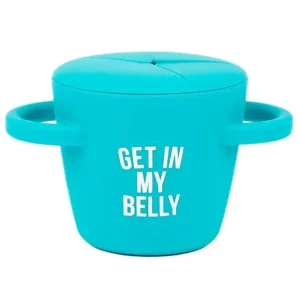 Bella Tunno - Get In My Belly Happy Snacker, Blue - cutbabycare.com | baby boutique & care hub