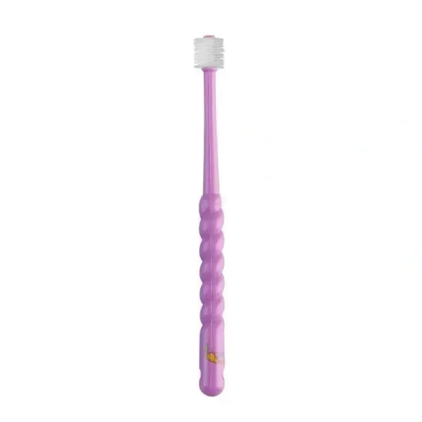 Beloved Baby - Cylinder Toothbrush, Purple 2Y + - cutbabycare.com | baby boutique & care hub