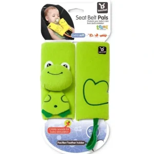 Benbat Seat Belt Pals - Frog (0-12 Months) - cutbabycare.com | baby boutique & care hub