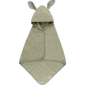 Bibs - Kangaroo Hoodie Towel Baby, Sage - cutbabycare.com | baby boutique & care hub