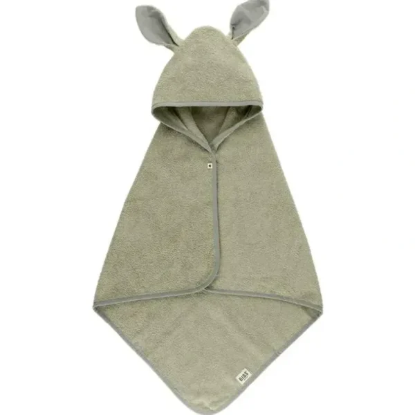 Bibs - Kangaroo Hoodie Towel Baby, Sage - cutbabycare.com | baby boutique & care hub