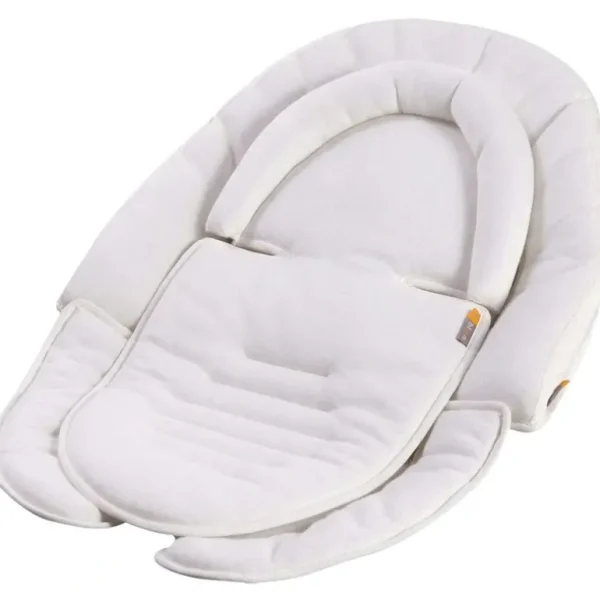 Bloom Baby/Infant Universal Cotton Snug Seat Liner Newborn Padding Coconut White - cutbabycare.com | baby boutique & care hub
