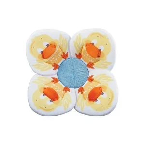 Blooming Bath - Baby Tub Flower Bath Mat Sink Cushion, Duck Yellow - cutbabycare.com | baby boutique & care hub