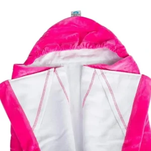Blooming Bath Plush Hooded Bath Towel - Pink - cutbabycare.com | baby boutique & care hub