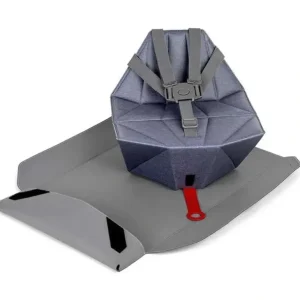 Bombol - Pop-Up Booster & Seat Cover Carry Bag, Denim Blue - cutbabycare.com | baby boutique & care hub