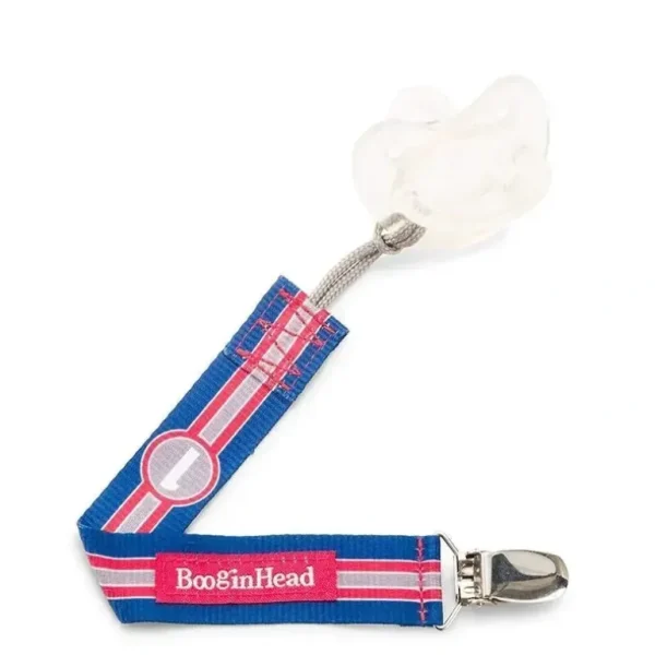 Booginhead - PaciGrip Pacifier Clip, Race - cutbabycare.com | baby boutique & care hub
