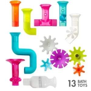 Boon - Baby Bath Time Toys PIPES + TUBES + COGS Bundle - cutbabycare.com | baby boutique & care hub