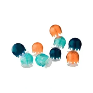Boon - Jellies Kids Bath Toy, Navy and Coral - cutbabycare.com | baby boutique & care hub