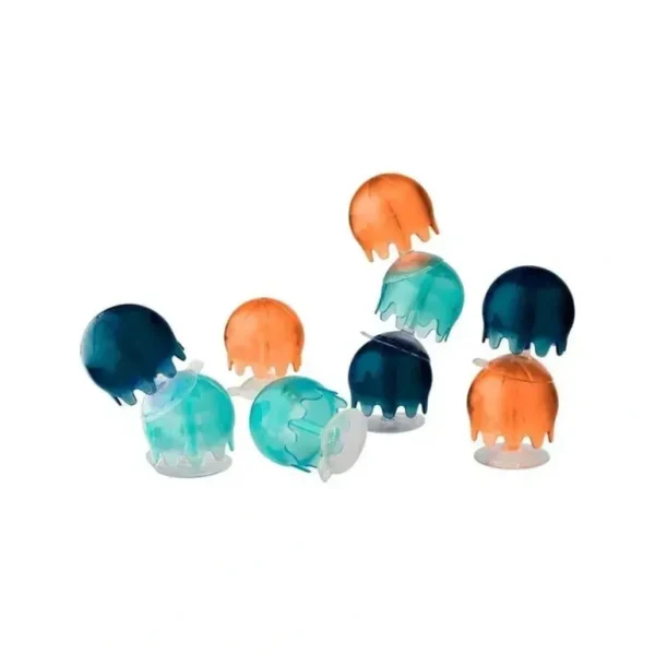 Boon - Jellies Kids Bath Toy, Navy and Coral - cutbabycare.com | baby boutique & care hub