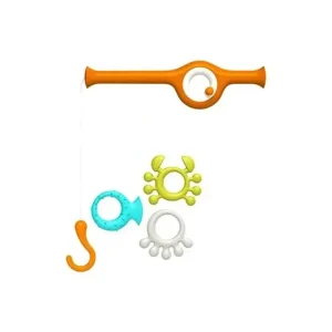 Boon Cast Fishing Pole Bath Toy Multicolor Orange - cutbabycare.com | baby boutique & care hub